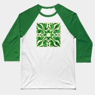 Gojira Hawaiian Style - Green Baseball T-Shirt